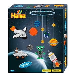 Hama® Bügelperlen Set Weltraum mehrfarbig von Hama®