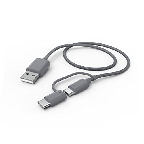 187224 2in1-USB-Kabel, USB-A - von Hama