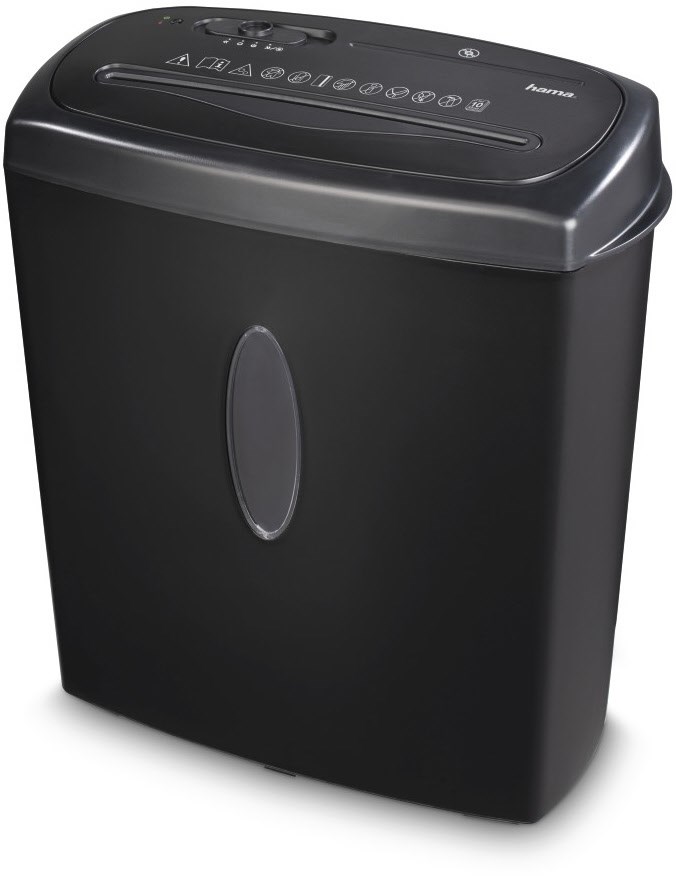 Aktenvernichter Home X10CD schwarz von Hama