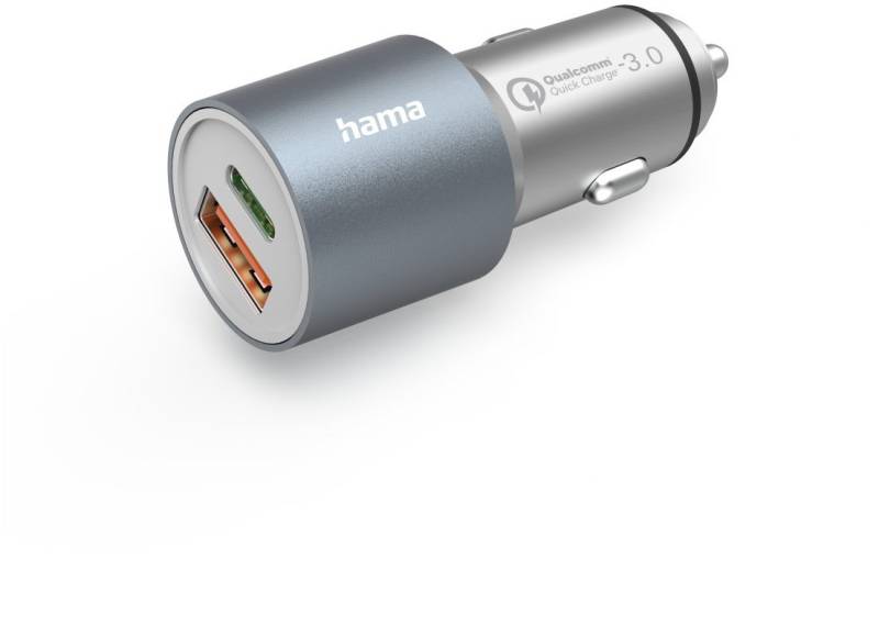 Auto-Schnellladegerät (38W) metall von Hama
