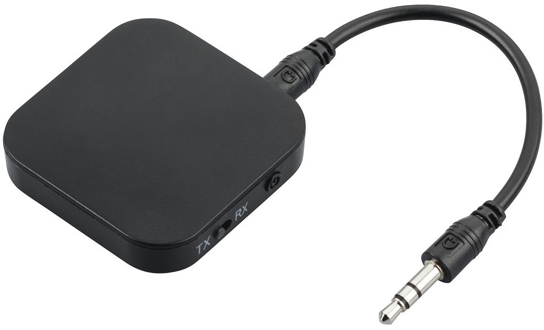 Bluetooth-Audio-Sender/Empfänger 2in1-Adapter schwarz Bluetooth-Audio-Sender/Empfänger 2in1-Adapter schwarz von Hama