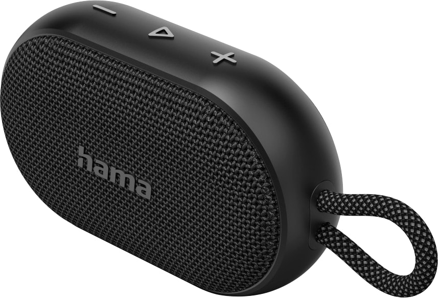HAMA Bluetooth Lautsprecher "Buddy 3.0", 6 W, IPX7 Wasserdicht, Schwarz HAMA Bluetooth Lautsprecher "Buddy 3.0", 6 W, IPX7 Wasserdicht, Schwarz von Hama