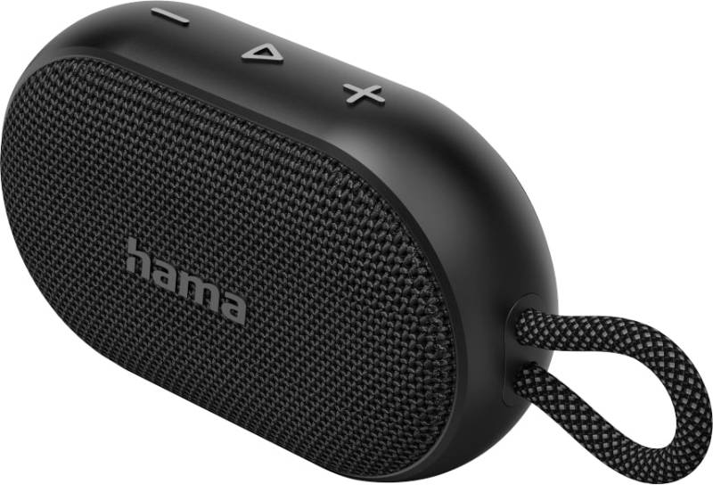 HAMA Bluetooth Lautsprecher "Buddy 3.0", 6 W, IPX7 Wasserdicht, Schwarz von Hama