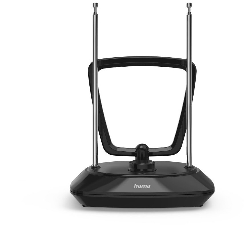 Classic Zimmerantenne für DAB+, DAB, DVB-T2, UKW schwarz Classic Zimmerantenne für DAB+, DAB, DVB-T2, UKW schwarz von Hama