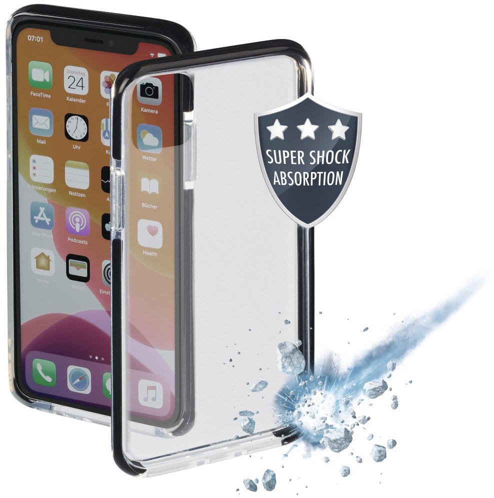 Cover Protector für iPhone 12/12 Pro schwarz/transparent Cover Protector für iPhone 12/12 Pro schwarz/transparent von Hama