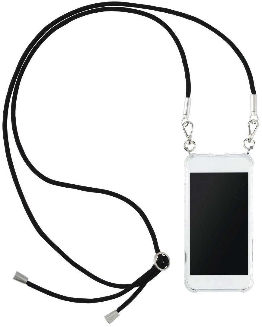 Cross-Body-Cover mit Umhängekordel für iPhone 12 mini transparent von Hama