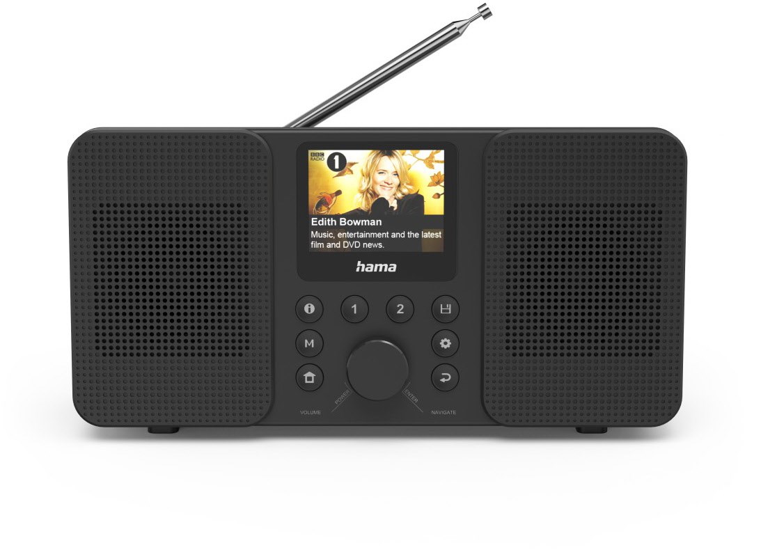 DIR10 Internetradio schwarz DIR10 Internetradio schwarz von Hama