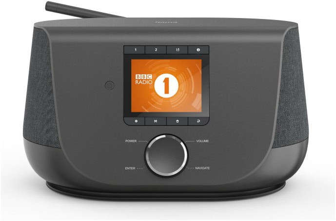 DIR3300SBT Internetradio schwarz von Hama