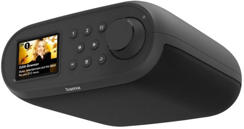 DIR400 Internetradio schwarz von Hama