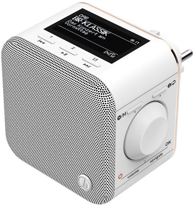 DR40BT-PlugIn Heimradio weiß DR40BT-PlugIn Heimradio weiß von Hama