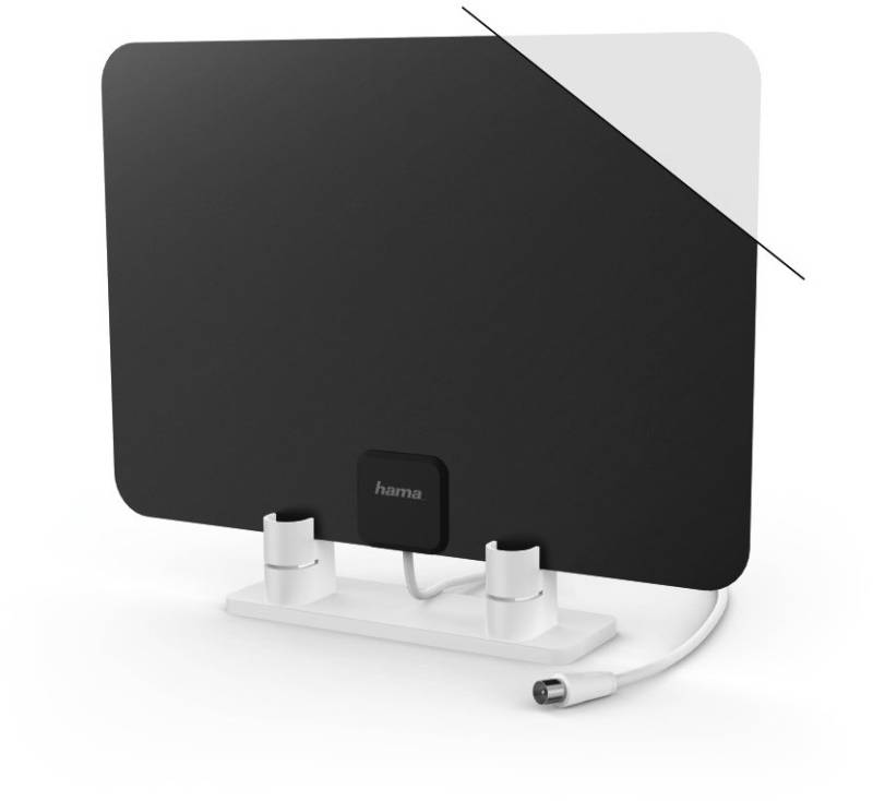 DVB-T/DVB-T2-Zimmerantenne schwarz/weiss von Hama