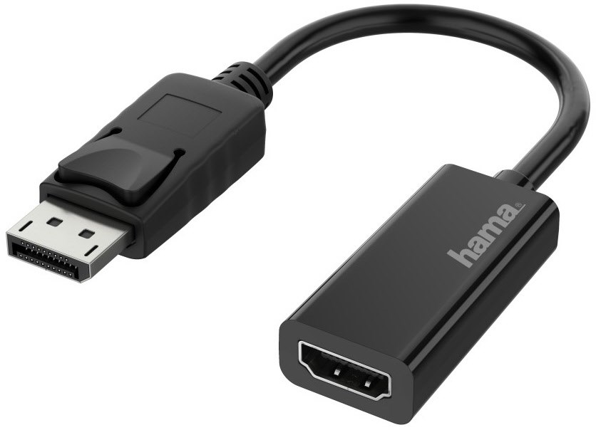 DisplayPort auf HDMI Adapter schwarz DisplayPort auf HDMI Adapter schwarz von Hama