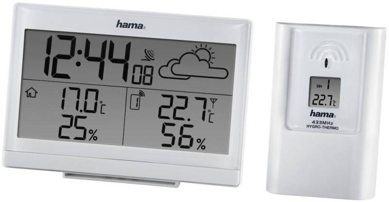 EWS-890 Wetterstation weiß von Hama