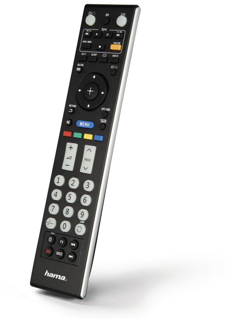 Ersatzfernbedienung für Sony TVs schwarz Ersatzfernbedienung für Sony TVs schwarz von Hama