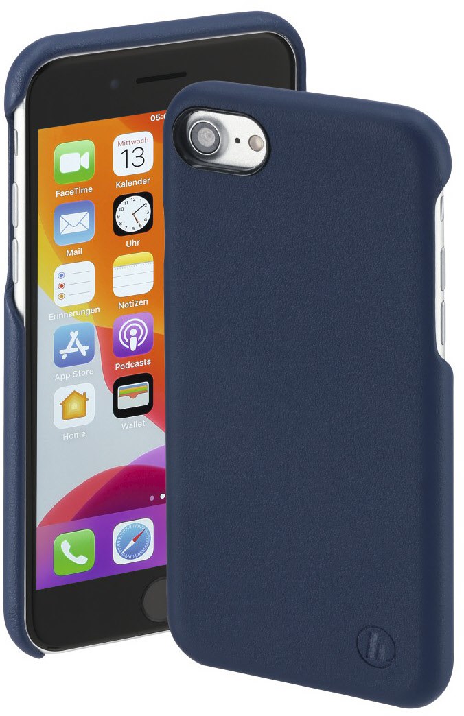 Finest Sense Cover für iPhone SE/8/7/6s/6 blau von Hama