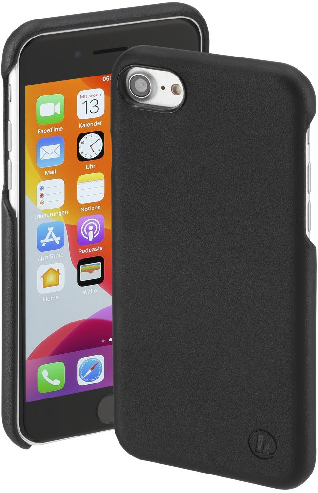 Finest Sense Cover für iPhone SE/8/7/6s/6 schwarz Finest Sense Cover für iPhone SE/8/7/6s/6 schwarz von Hama