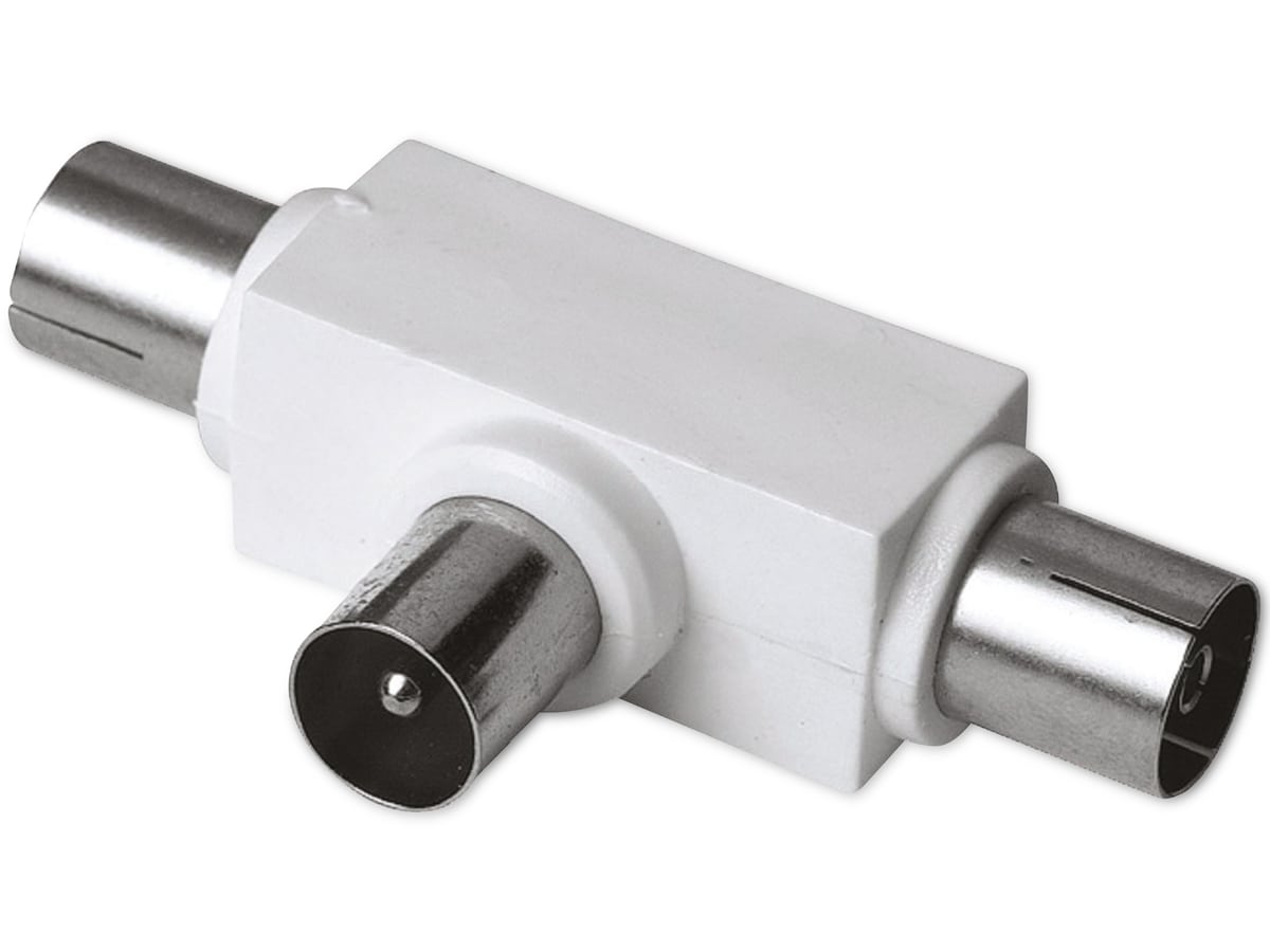 HAMA Antennenverteiler für Radio, 2-fach, Koaxstecker/ 2x Koaxkupplung HAMA Antennenverteiler für Radio, 2-fach, Koaxstecker/ 2x Koaxkupplung von Hama