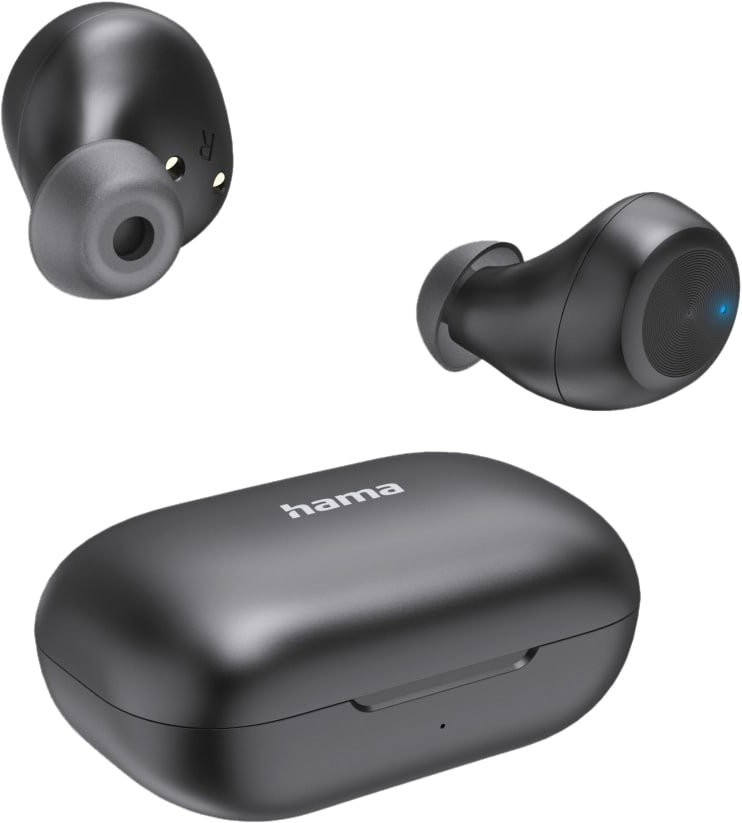 HAMA Kabellose Kopfhörer, Spirit Chop II, TWS, In-Ear, Equalizer, Schwarz von Hama