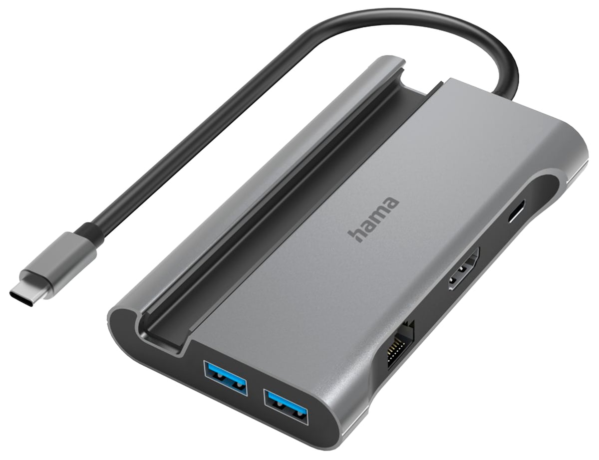 HAMA USB-C Hub Connect2Mobile V2 HAMA USB-C Hub Connect2Mobile V2 von Hama