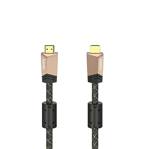 HDMI™ Premium Kabel mit Ethernet, männlich, Ferrit, Metall, 3,0 m von Hama