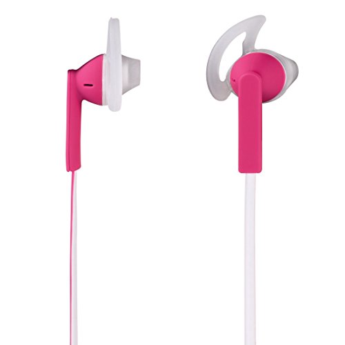 Hama 00122687 Joy Sport Stereo-Ohrhörer pink/weiß von Hama