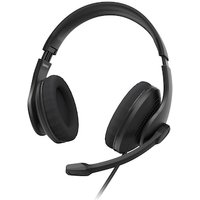 Hama 00139935 PC-Office-Headset HS-USB300 V2 Stereo schwarz von Hama