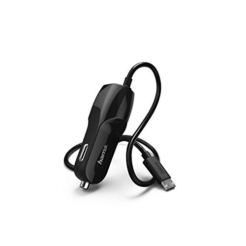 Hama 00173671 Kfz-Ladegerät, Micro-USB, 1 A, Schwarz von Hama