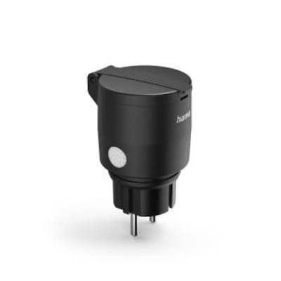 Hama 00176627 Smarte WLAN-Steckdose f. außen, sprach-/appgesteuert, 2.300W, IP44, Schwarz Hama 00176627 Smarte WLAN-Steckdose f. außen, sprach-/appgesteuert, 2.300W, IP44, Schwarz von Hama