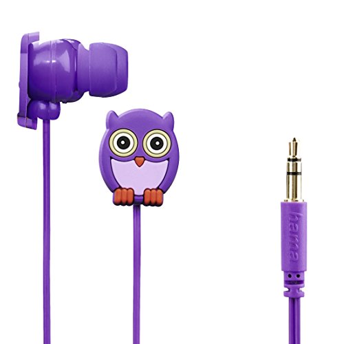 Hama 00177024 Violett Im Ohr im Ohr - Kopfhörer (Im Ohr, im Ohr, Verkabelt, 20-20000 Hz, 1,2 m, Violett) von Hama