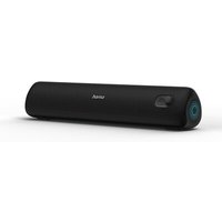 Hama 00188210 Bluetooth®-Lautsprecher "PipeRoll 3.0" wasserdicht IPX5, Equalizer, 20W, Schwarz von Hama