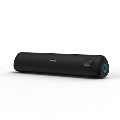 Hama 00188210 Bluetooth®-Lautsprecher "PipeRoll 3.0" wasserdicht IPX5, Equalizer, 20W, Schwarz von Hama
