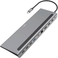 Hama 00200100 USB-C-Docking-Station, Connect2Office Pro, 10 Ports Hama 00200100 USB-C-Docking-Station, Connect2Office Pro, 10 Ports von Hama