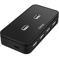 Hama 00200123 USB-Hub, 7 Ports, USB 2.0, 480 Mbit/s, inkl. Kabel und Netzteil Hama 00200123 USB-Hub, 7 Ports, USB 2.0, 480 Mbit/s, inkl. Kabel und Netzteil von Hama