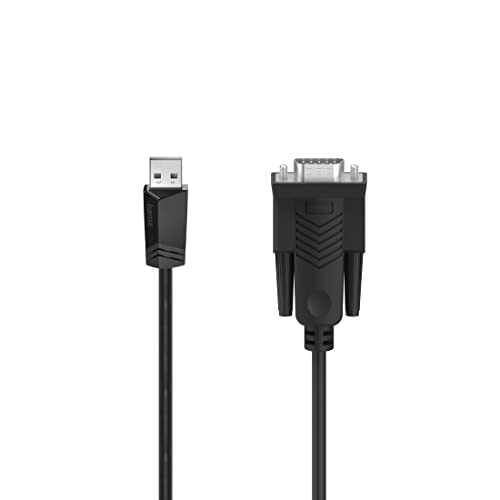 Hama 00200622 USB-Seriell-Kabel 9-polig D-Sub (RS232), 1.5m von Hama