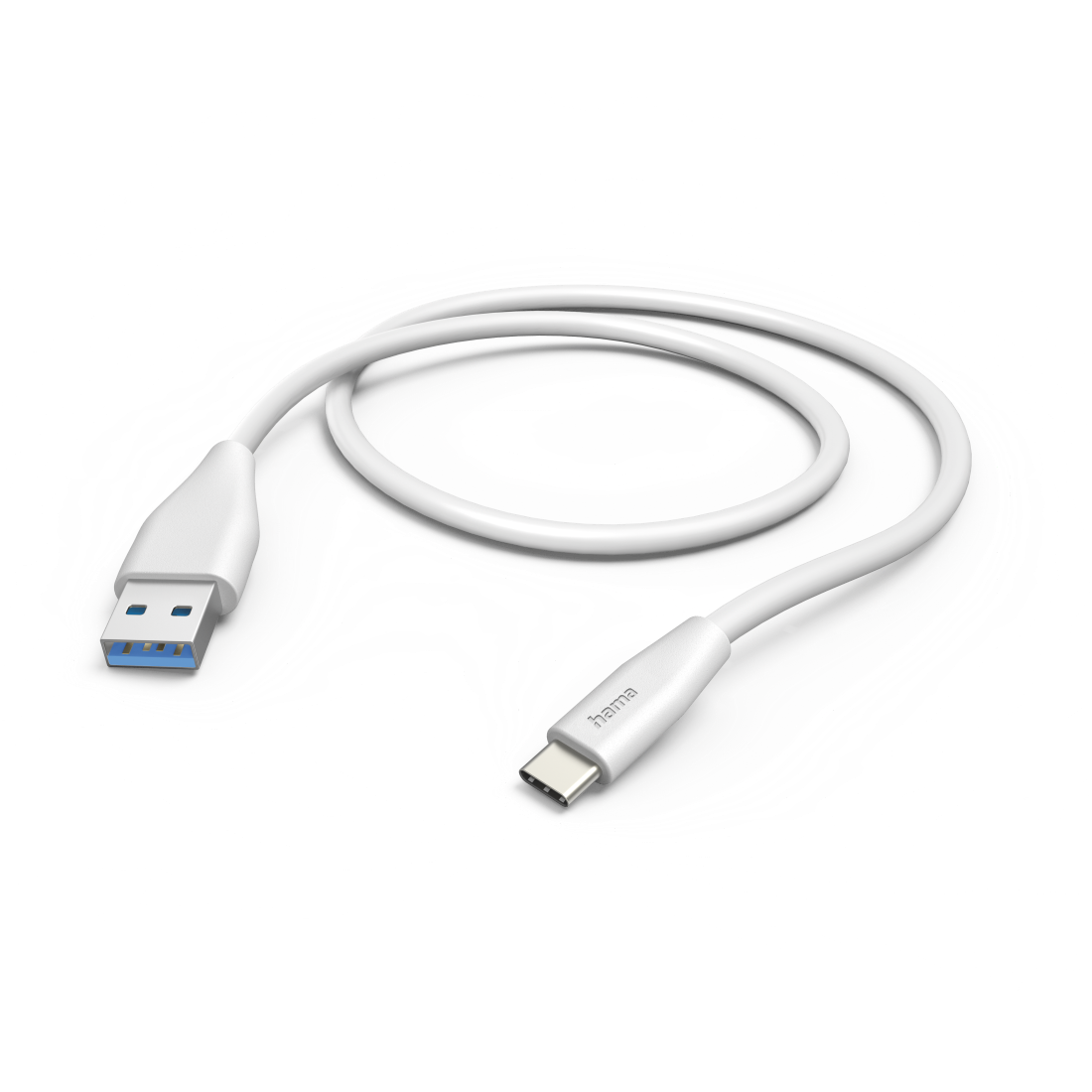 Hama 00201596 USB Kabel 1,5 m USB 2.0 USB A USB C Weiß (00201596) von Hama