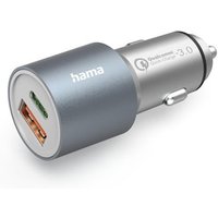 Hama 00201639 Auto-Schnellladegerät, 1x USB-C PD, 1x USB-A QC, 38 W, Metall Hama 00201639 Auto-Schnellladegerät, 1x USB-C PD, 1x USB-A QC, 38 W, Metall von Hama