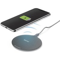 Hama 00201680 Wireless Charger QI-FC10 Metal, 10 W, kabelloses Smartphone-Ladepad, SW Hama 00201680 Wireless Charger QI-FC10 Metal, 10 W, kabelloses Smartphone-Ladepad, SW von Hama