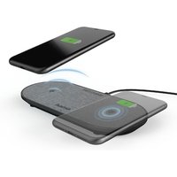Hama 00201682 Wireless Charger QI-FC10 DUO, 10 W, kabelloses Smartphone-Ladepad, Schw. Hama 00201682 Wireless Charger QI-FC10 DUO, 10 W, kabelloses Smartphone-Ladepad, Schw. von Hama