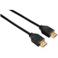 Hama 00205002 High Speed HDMI™-Kabel, Stecker - Stecker, Ethernet, vergoldet 1,5 m von Hama