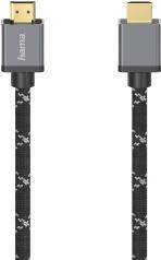 Hama 00205239 HDMI-Kabel 2 m HDMI Typ A (Standard) Schwarz - Grau (00205239) von Hama