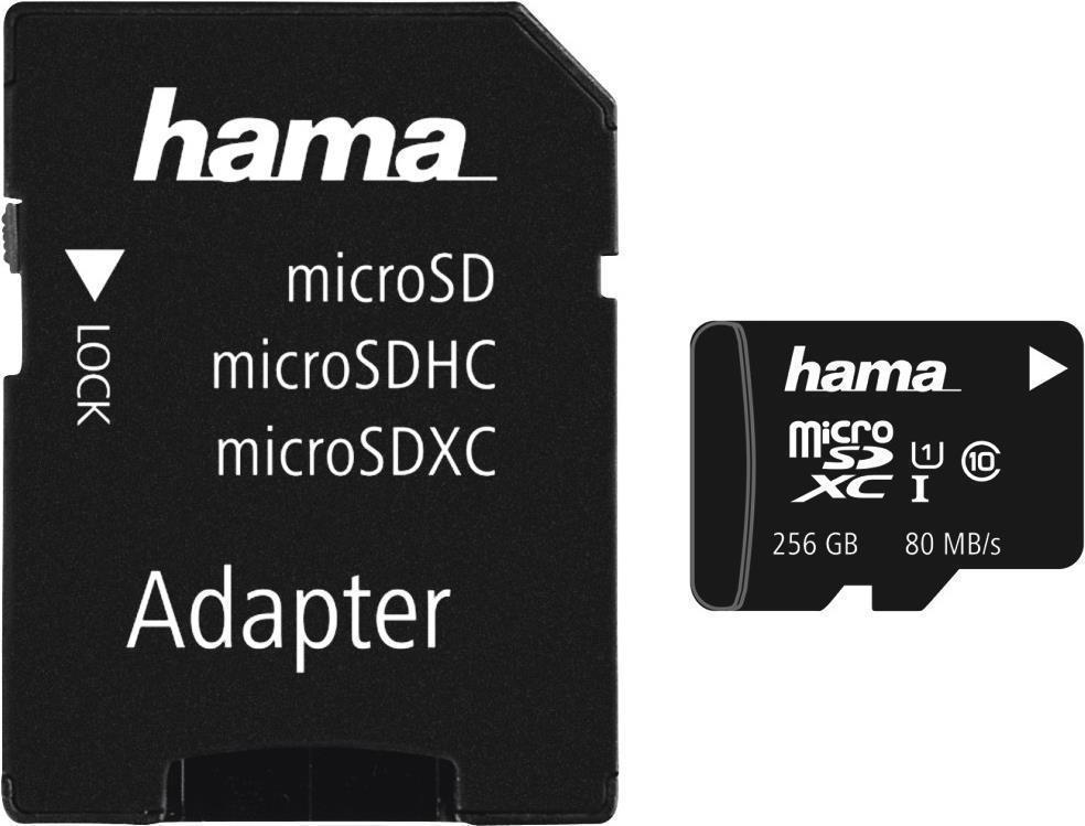 Hama 00213117 Speicherkarte 256 GB MicroSDXC UHS-I Klasse 10 (00213117) von Hama