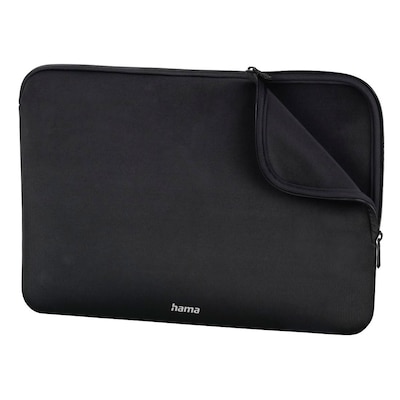 Hama 00216506 Laptop-Sleeve "Neoprene", bis 44 cm (17,3"), Schwarz von Hama