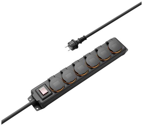 Hama 00223065 Gartensteckdose Schwarz erhöhter Berührungsschutz, mit Schalter Hama 00223065 Gartensteckdose Schwarz erhöhter Berührungsschutz, mit Schalter von Hama