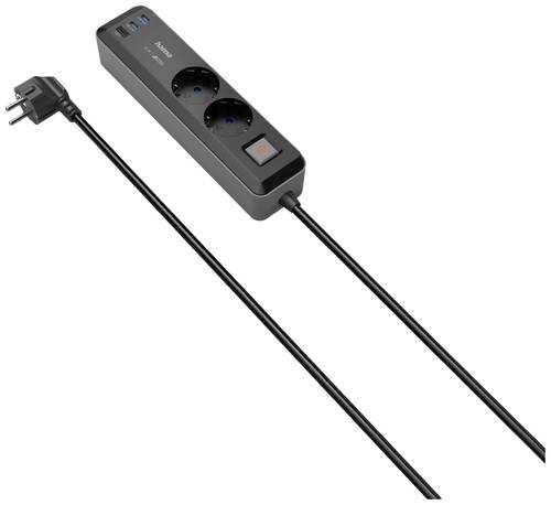 Hama 00223188 Steckdosenleiste mit Schalter Grau-Schwarz Schutzkontakt 1St. Hama 00223188 Steckdosenleiste mit Schalter Grau-Schwarz Schutzkontakt 1St. von Hama