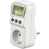 Hama 00223561 Energiekostenmessgerät mit LCD-Anzeige, digitaler Stromzähler für Steckdose von Hama