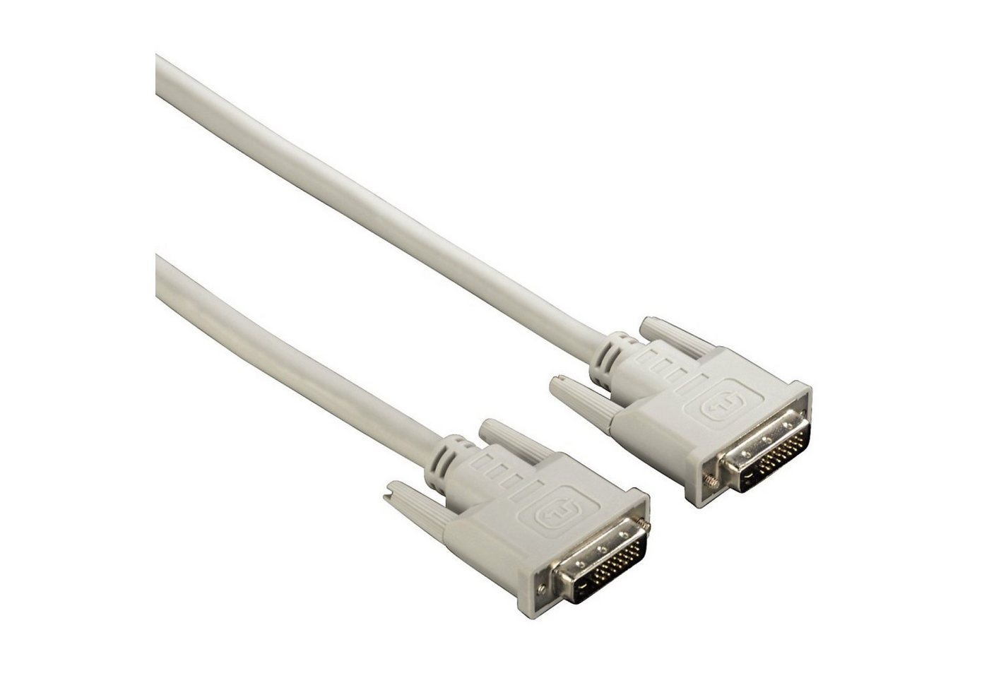 Hama 1,8m DVI-Kabel HDTV Verbindungskabel Video-Kabel, DVI, Kein (180 cm), Patch-Kabel Cat 5e Gigabit Ethernet von Hama