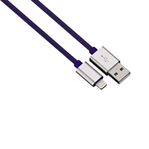 Hama 1 m, USB-A – Lightning – USB Kabel (USB-A – Lightning, USB A, Lightning, Männlich/männlich, gerade, gerade, Blau) von Hama