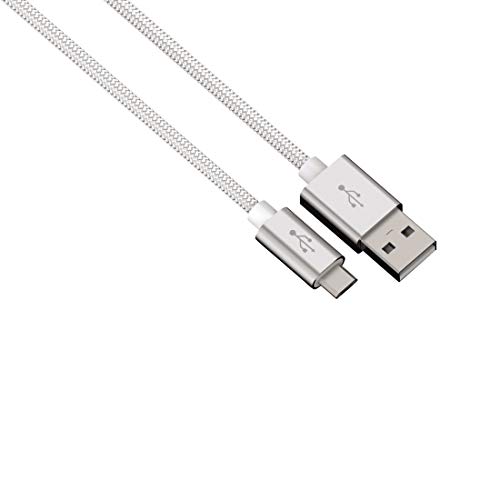Hama 1 m, USB2.0-A – usb2.0-Micro-b – USB-Kabel USB2.0-A – usb2.0-Micro-b, USB A, Micro-USB B, männlich/männlich, gerade, gerade, weiß von Hama