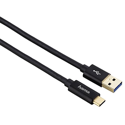 Hama 1 m, usb3.1-c/usb3.1-a 1 m USB A USB C männlich männlich schwarz Kabel USB – Kabel USB (usb3.1-c/usb3.1-a, 1 m, USB A, USB C, 3.1 (3.1 Gen 2), männlich/männlich, schwarz) von Hama