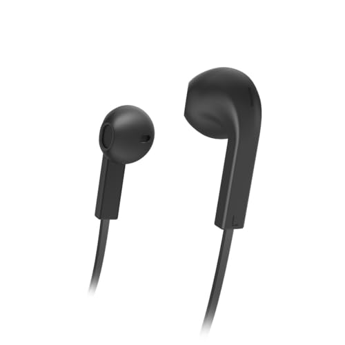 Hama 184137 Advance In-Ear Kopfhörer Kabelgebunden (Schwarz) von Hama